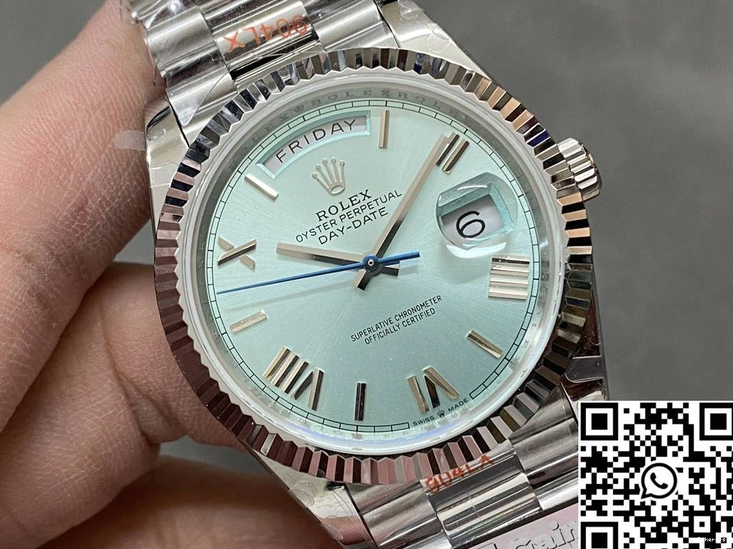 Factory 979 Blue Trendy v5 M228236-0012 Steel Rolex Tungsten Day QF Date Dial 0713